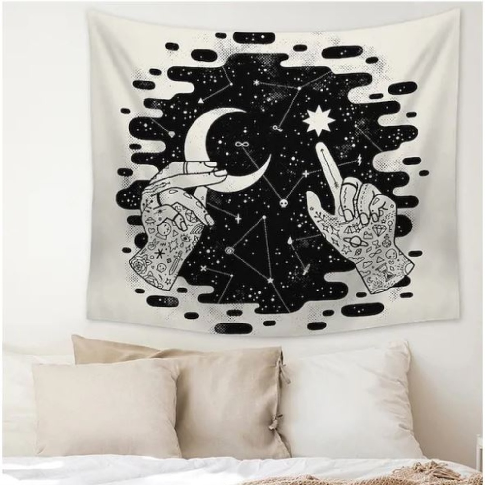 Star Moon Tapestry π - Picture 2 of 4